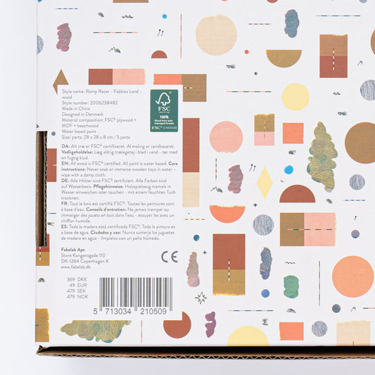 Fabelab Kugelbahn aus Holz