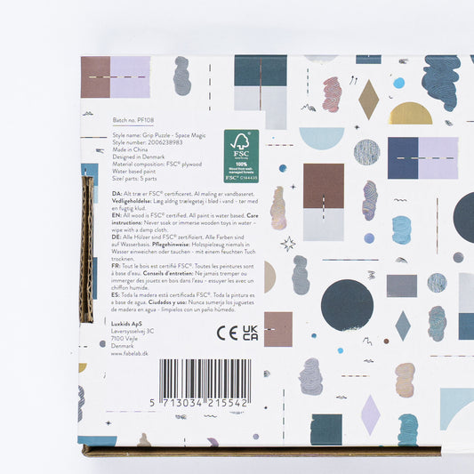Fabelab Holzpuzzle Weltraum