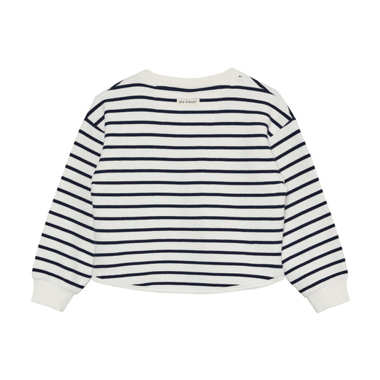 En Fant Sweatshirt Streifen