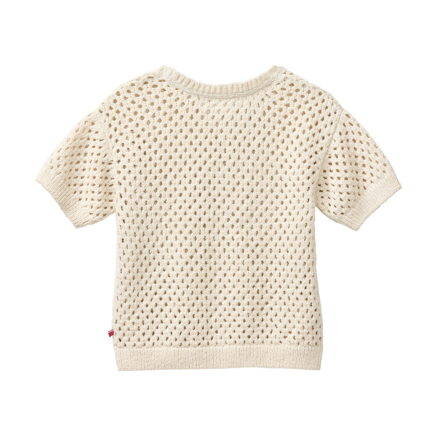 People Wear Organic Strick- Kurzarmpullover