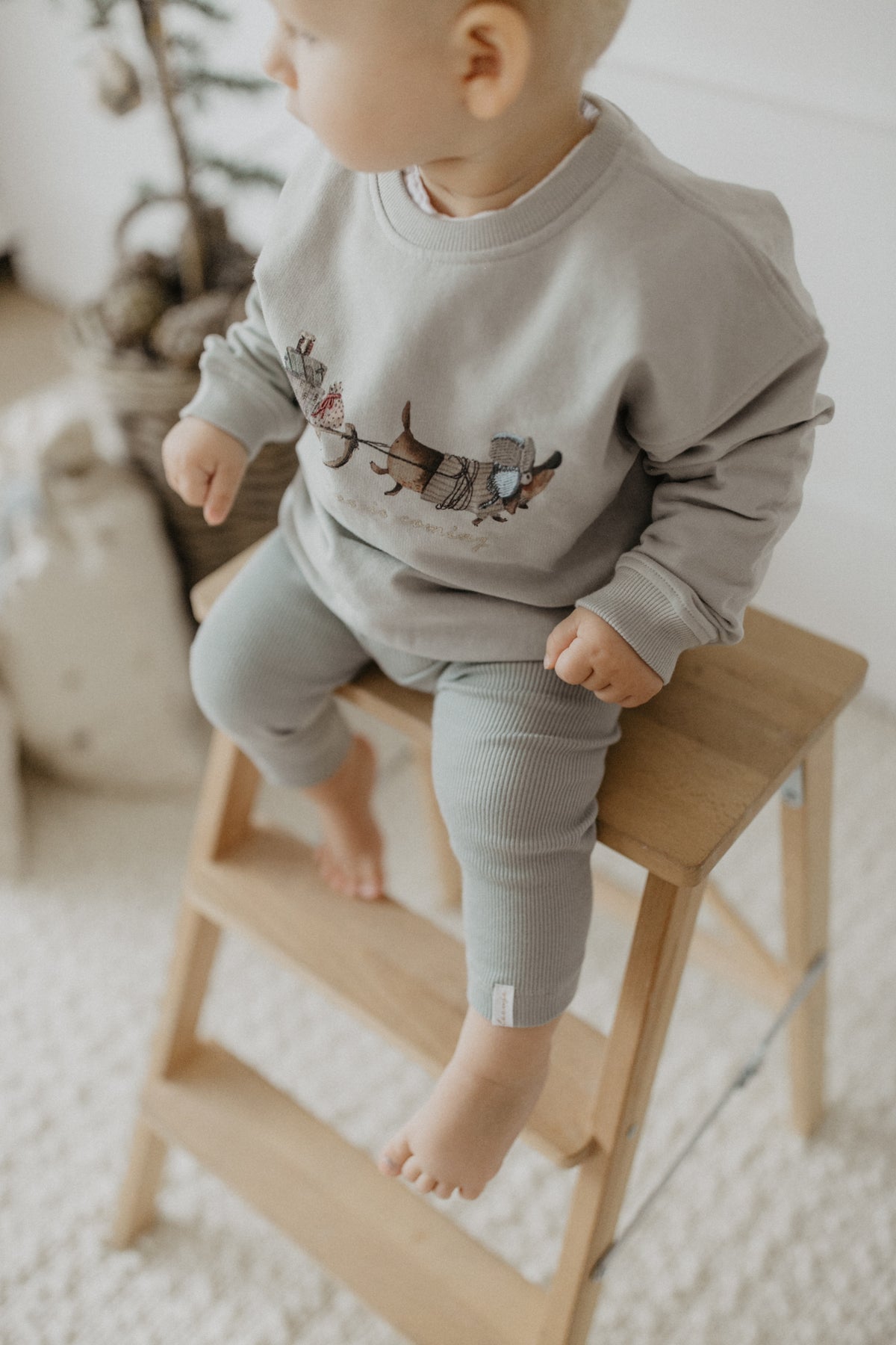 Leevje Sweatshirt Dackel - christmas is coming