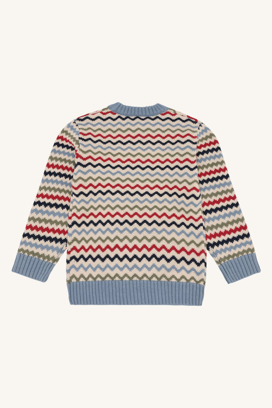 Hust & Claire Pullover Pelle Stripes