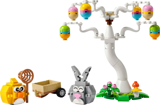 Lego Osterhase und Ostereiersuche