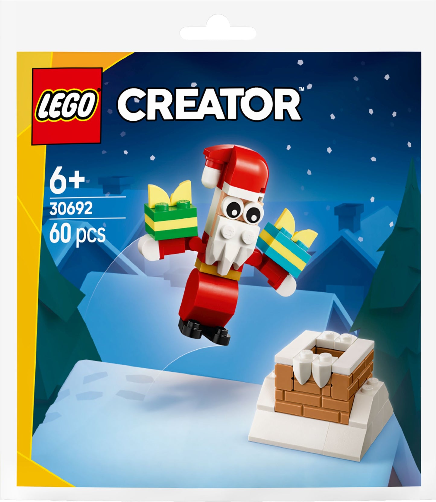 Lego Creator Der Weihnachtsmann im Schornstein