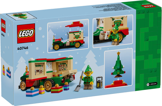 Lego Lieferwagen Weihnachtsmann