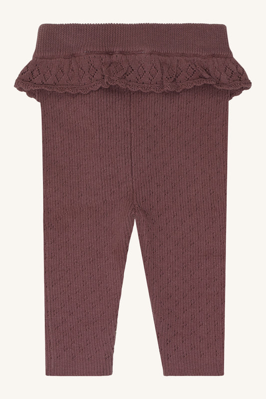 Hust & Claire Leggings Lisa knit rib