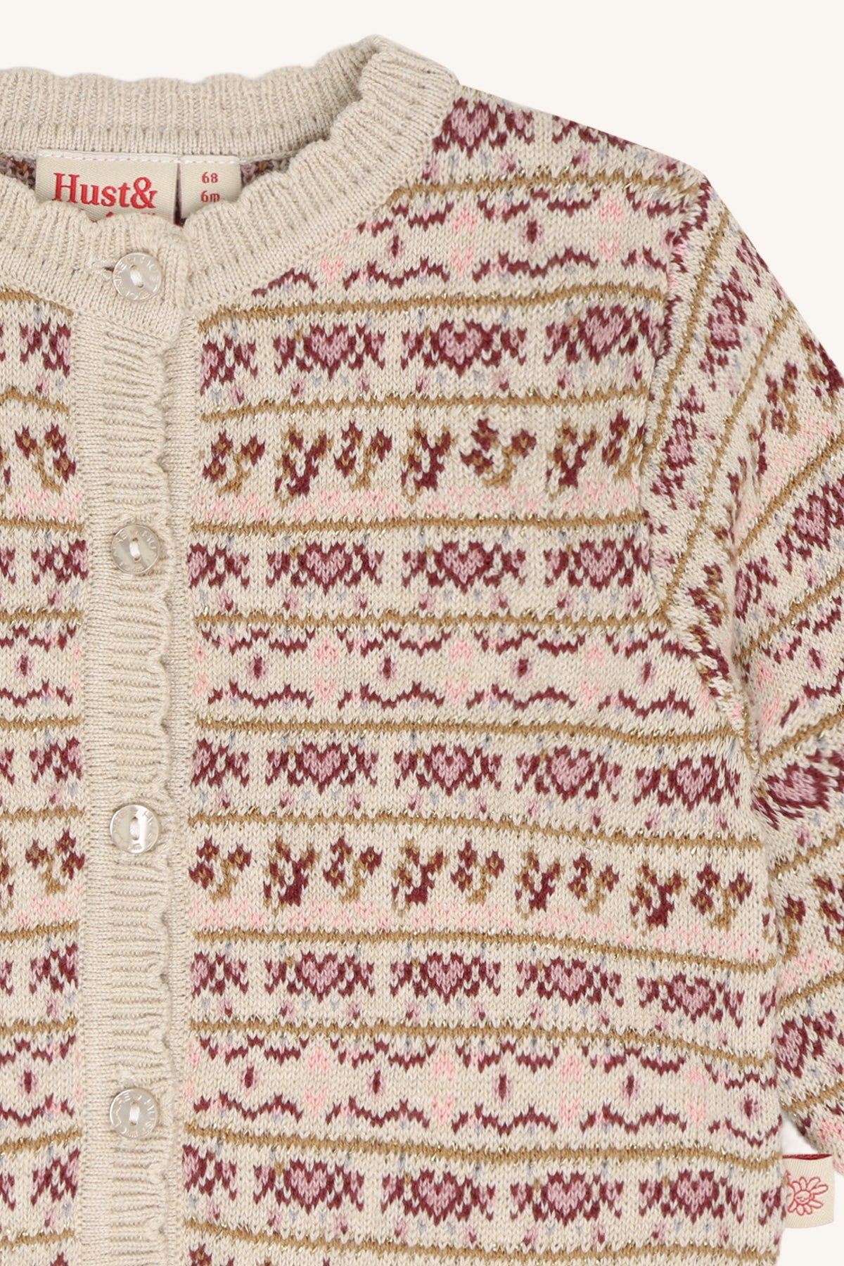 Hust & Claire Strickjacke Camilla Nordic