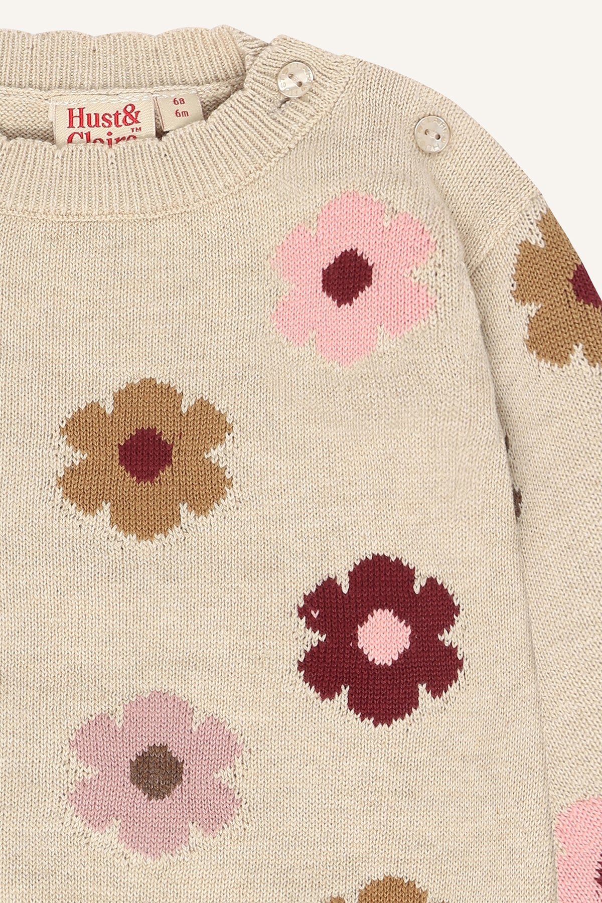 Hust & Claire Sweatshirt Pusle Flower