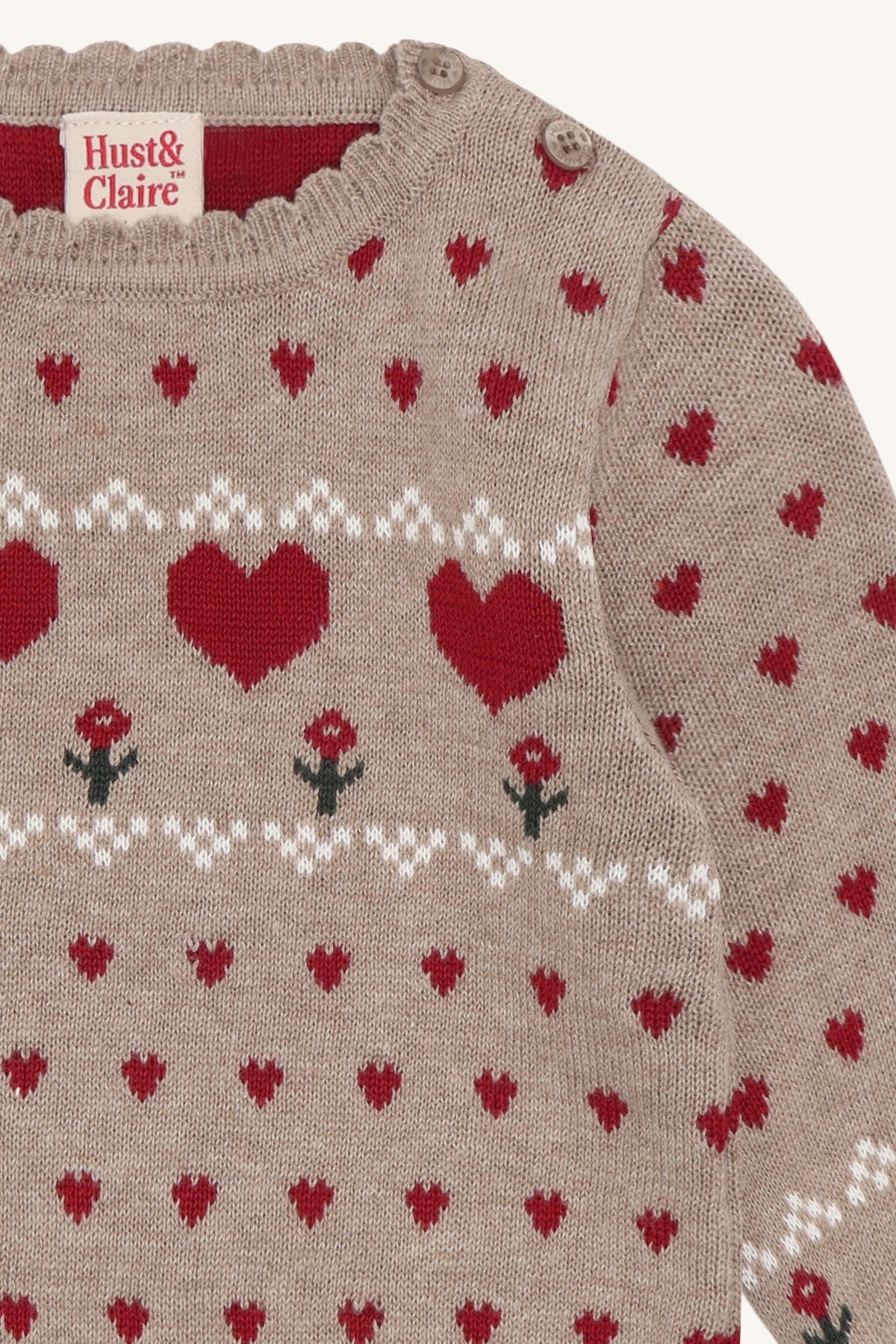 Hust & Claire Pullover Pusle xmas