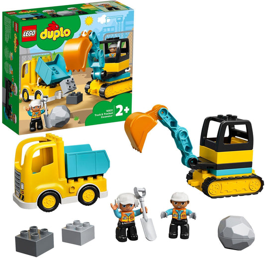 Lego Duplo Bagger und Laster