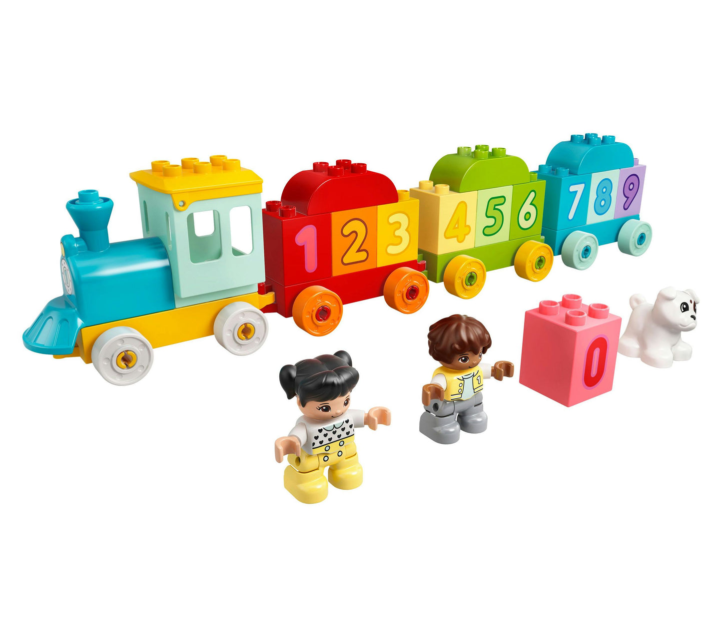 Lego Duplo Zahlenzug- Zählen lernen