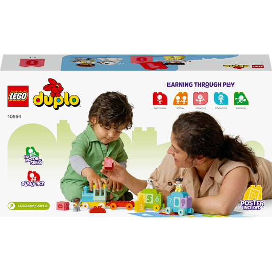Lego Duplo Zahlenzug- Zählen lernen