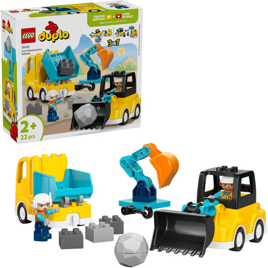 Lego Duplo Baufahrzeuge 3-in-1 Set
