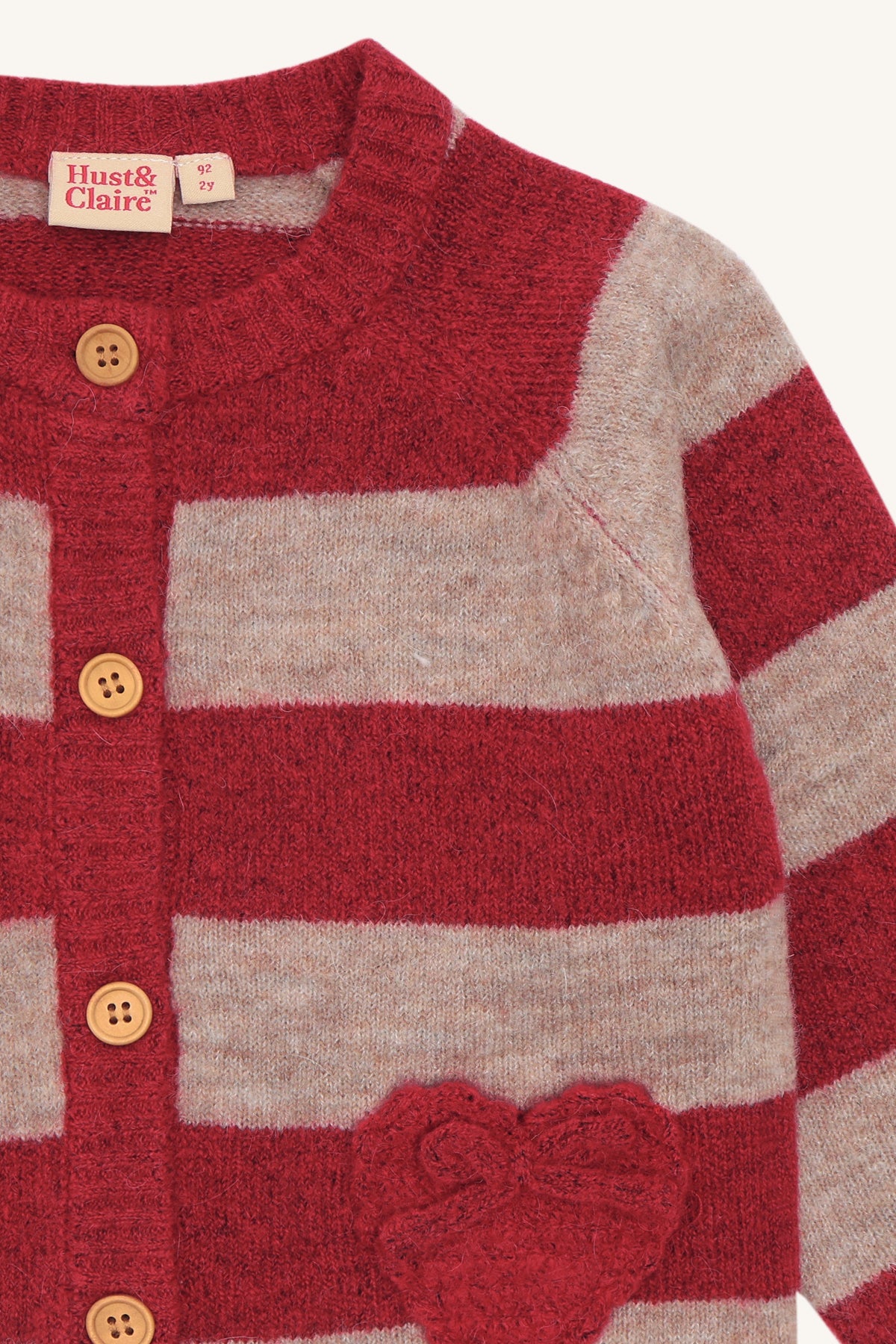 Hust & Claire Strickjacke Camilla Christmas stripe