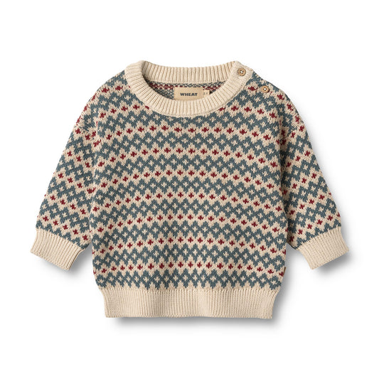Wheat Jacquard Pullover Harlow
