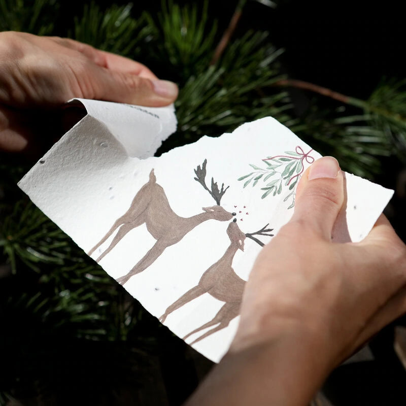 Heylittlegreen Postkarte "Rentiere"