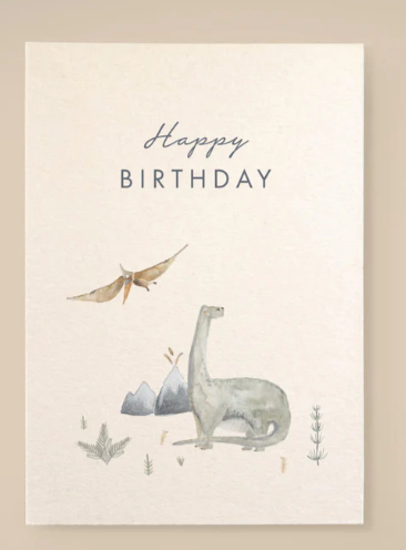Leevje Postkarte "Dino Happy Birthday"