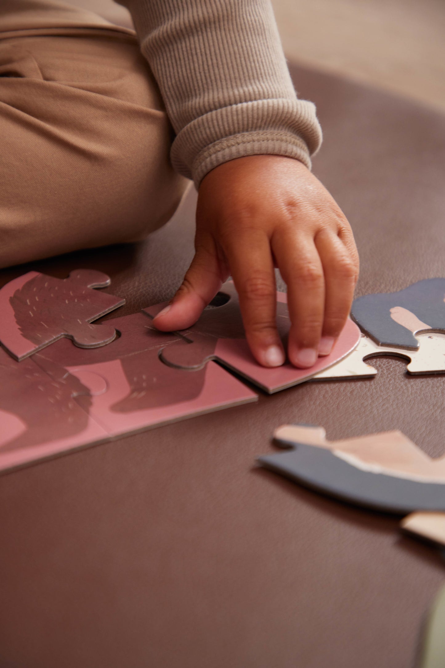 Filibabba Puzzle Set Nordische Tierwelt