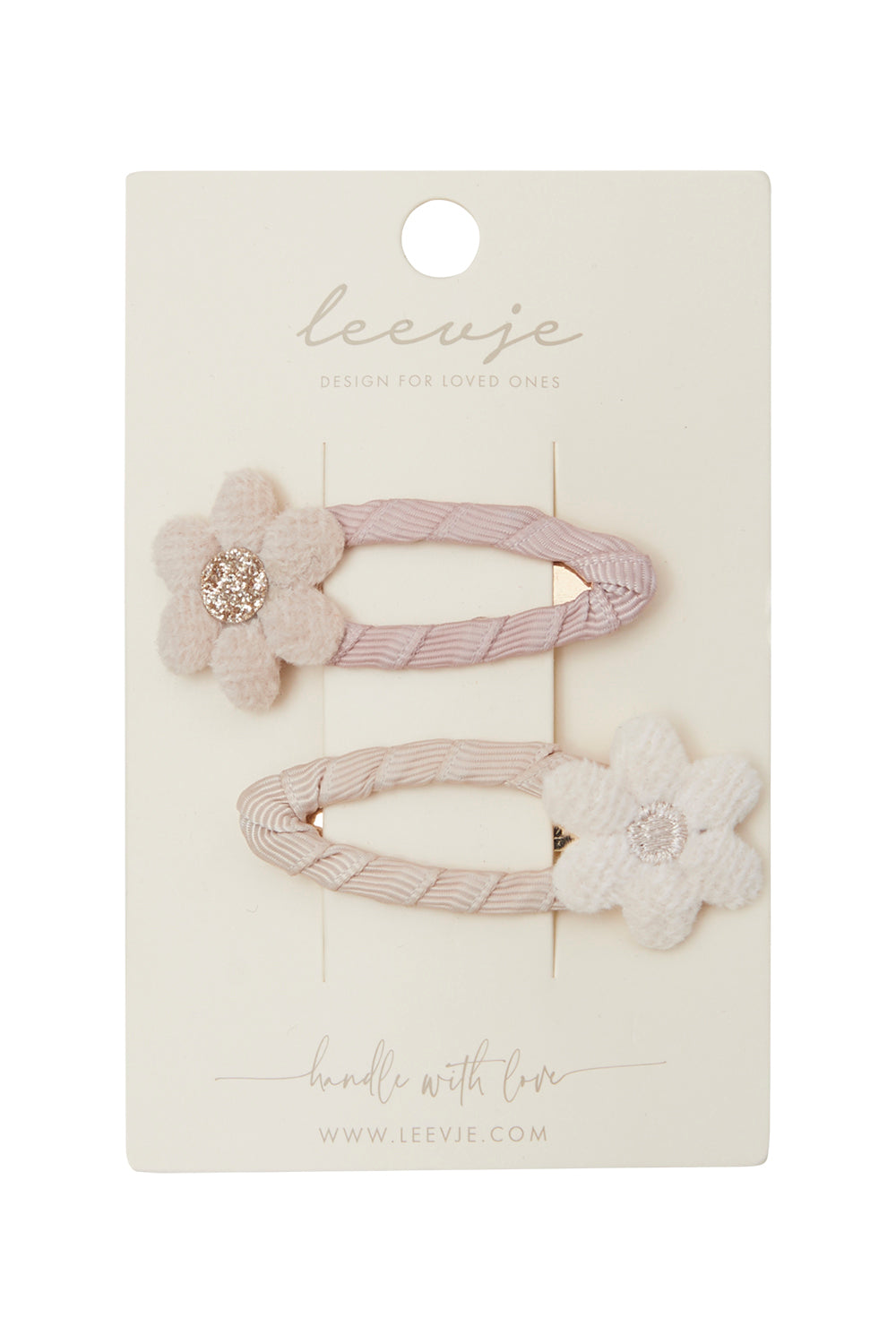 Leevje Haarspangen 2-er Set „Flower“