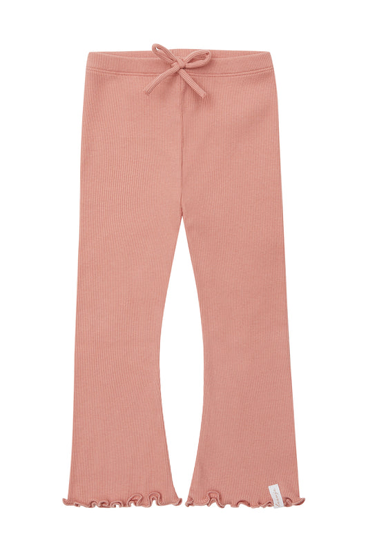 Leevje Leggings mit ausgestelltem Bein