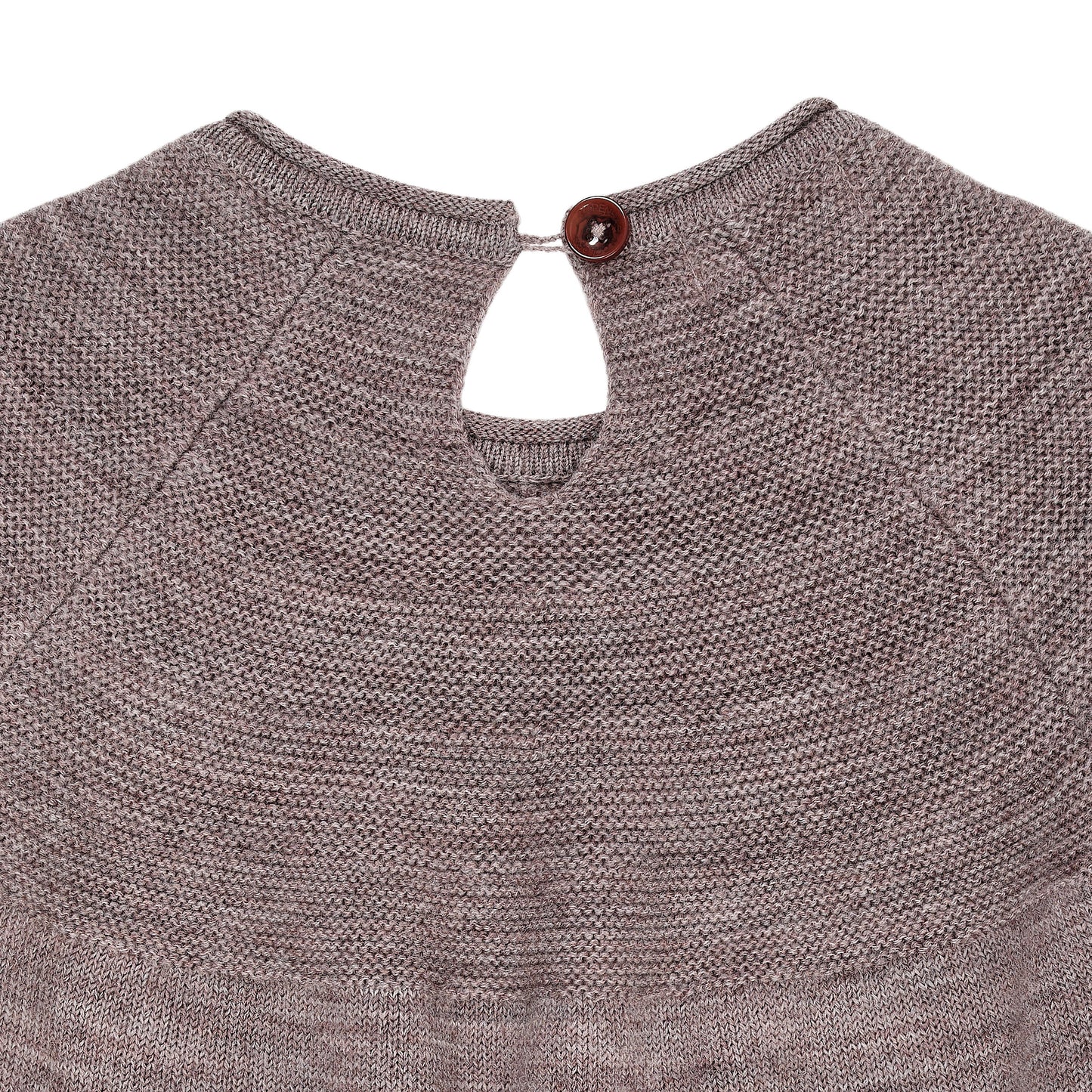 Copenhagen Colors Merino Strickbluse mit Rüschen