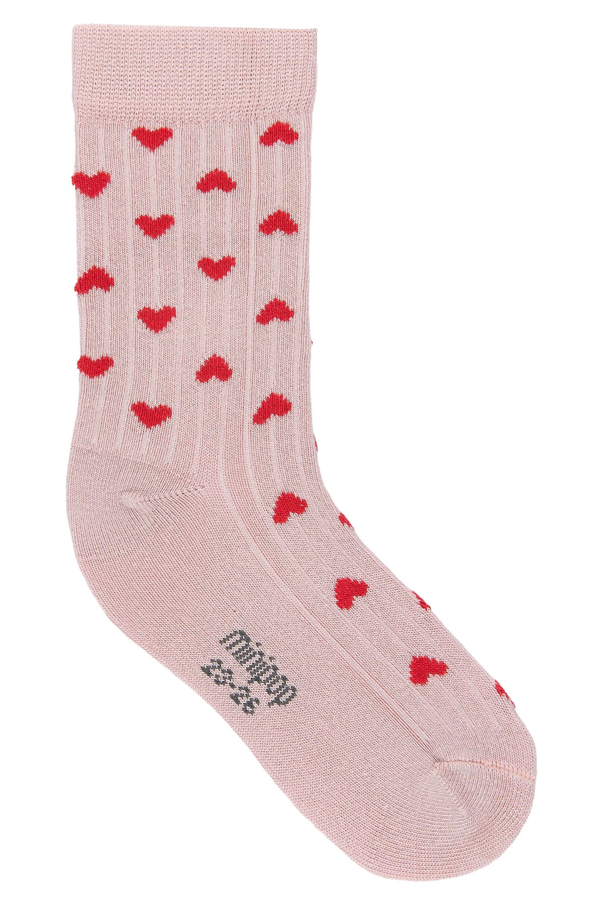 MiniPop Bamboo Socken mit Herzen