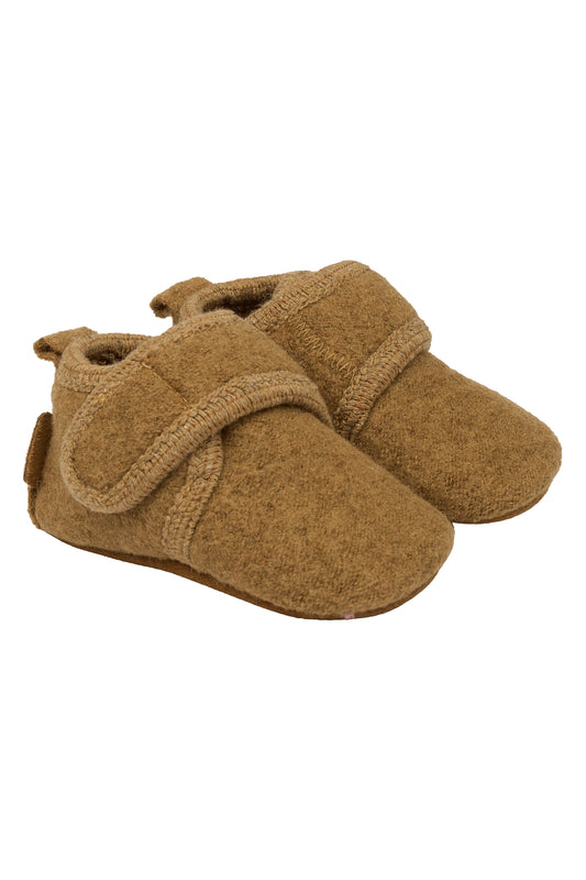 PomPom Hausschuhe aus Wolle