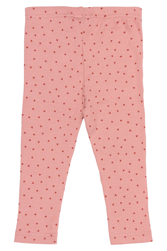 Petit Piao Leggings mit Herzmuster Sonja
