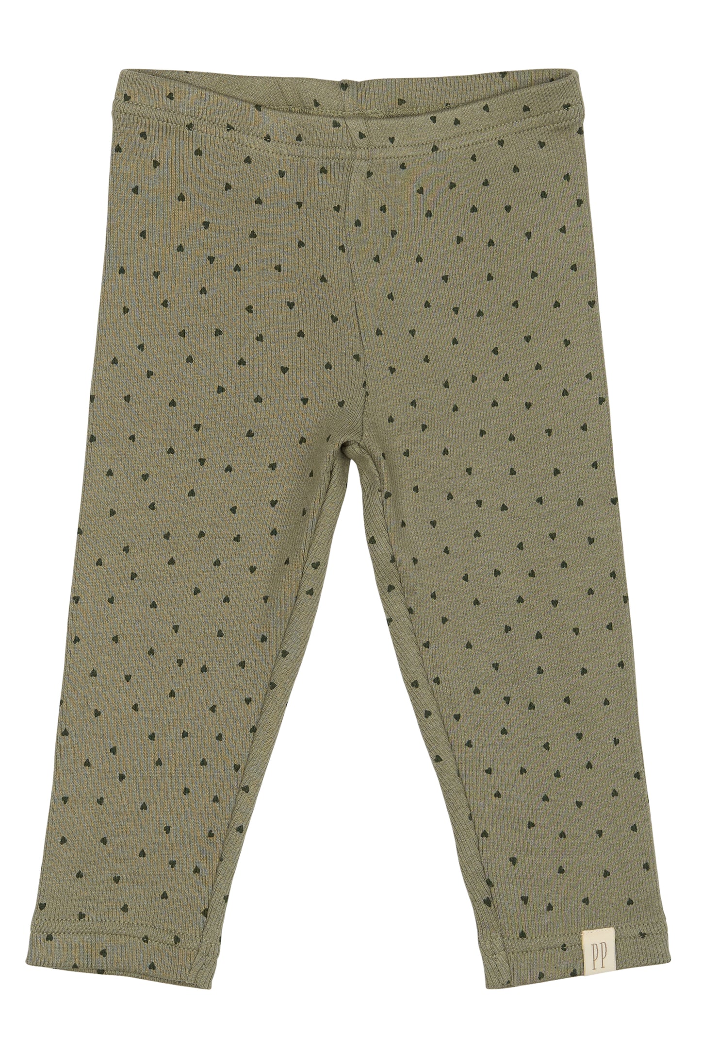 Petit Piao Leggings mit Herzmuster
