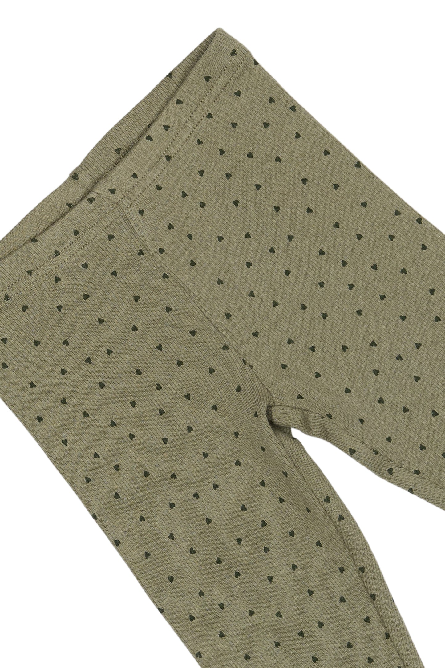 Petit Piao Leggings mit Herzmuster