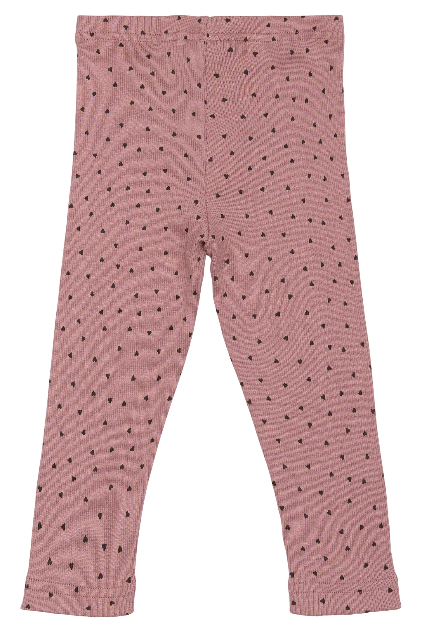 Petit Piao Leggings mit Herzmuster