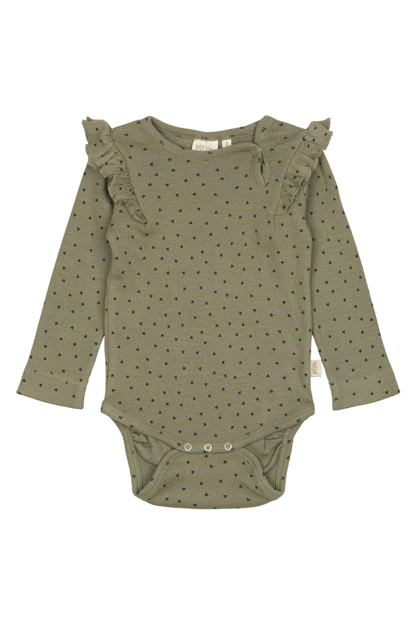 Petit Piao Body mit Herzmuster