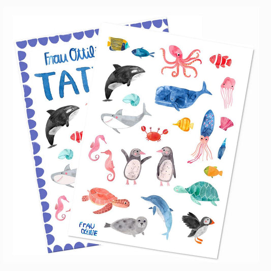 Frau Ottilie Tattoo "Wilde Tiere"