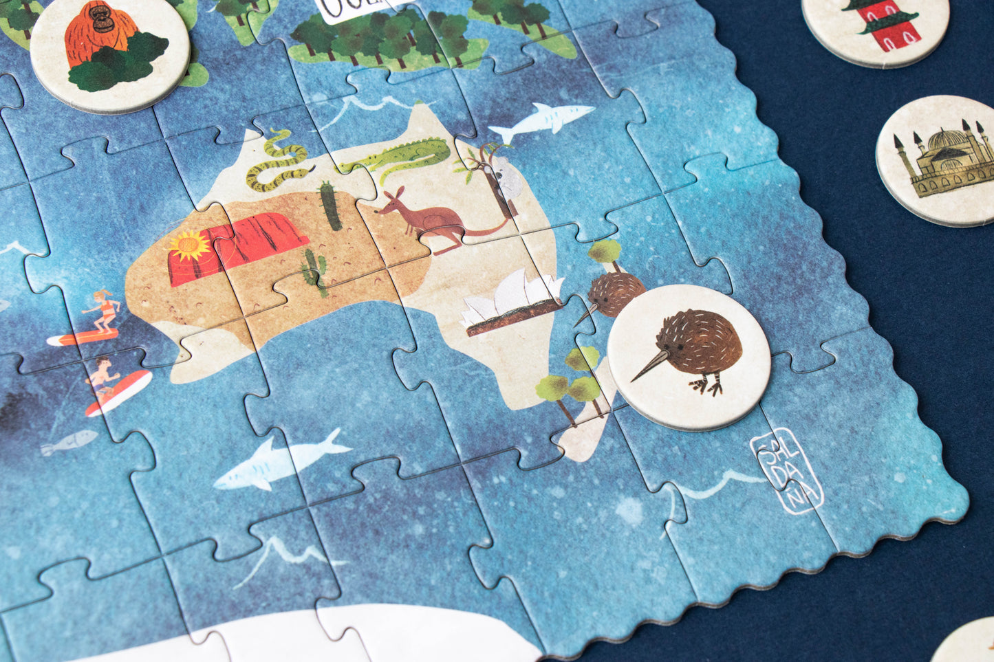 Londji Puzzle Discover the world