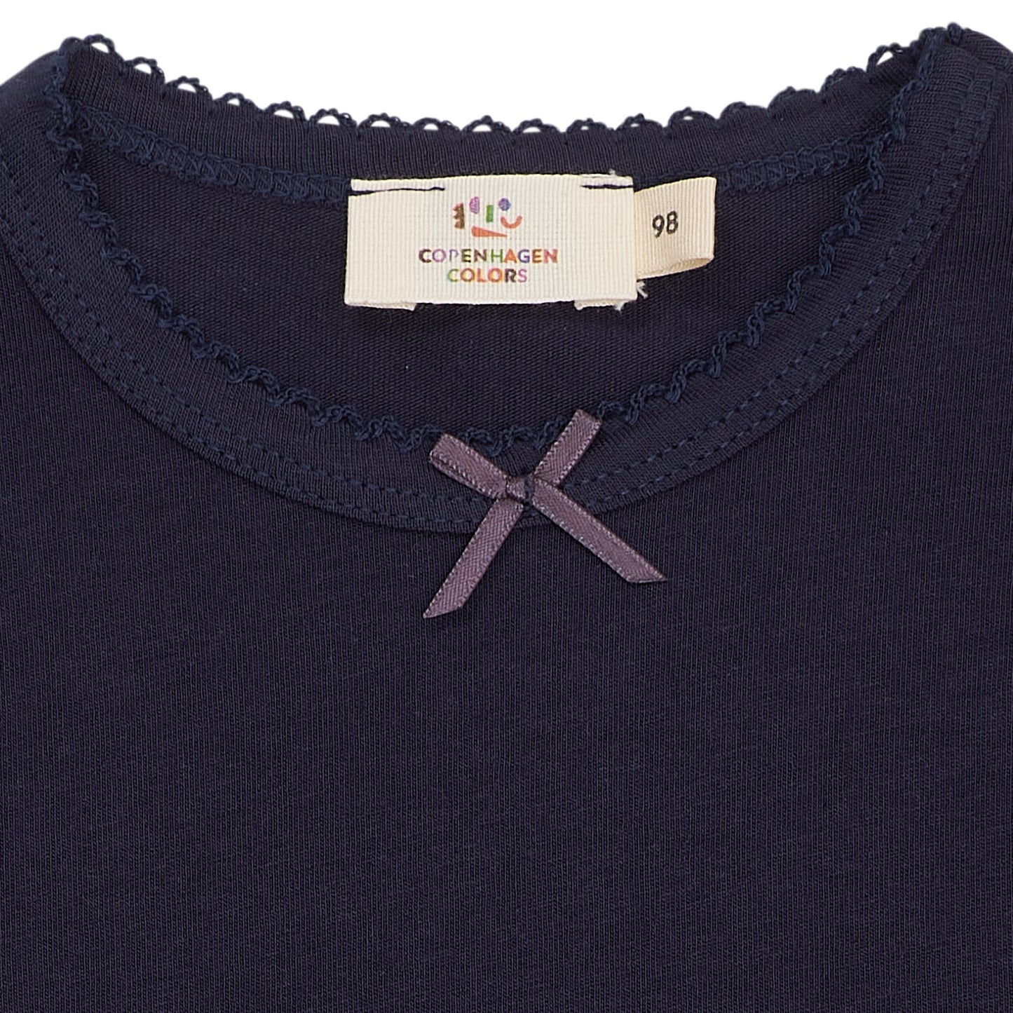 Copenhagen Colors Longsleeve mit Schleife