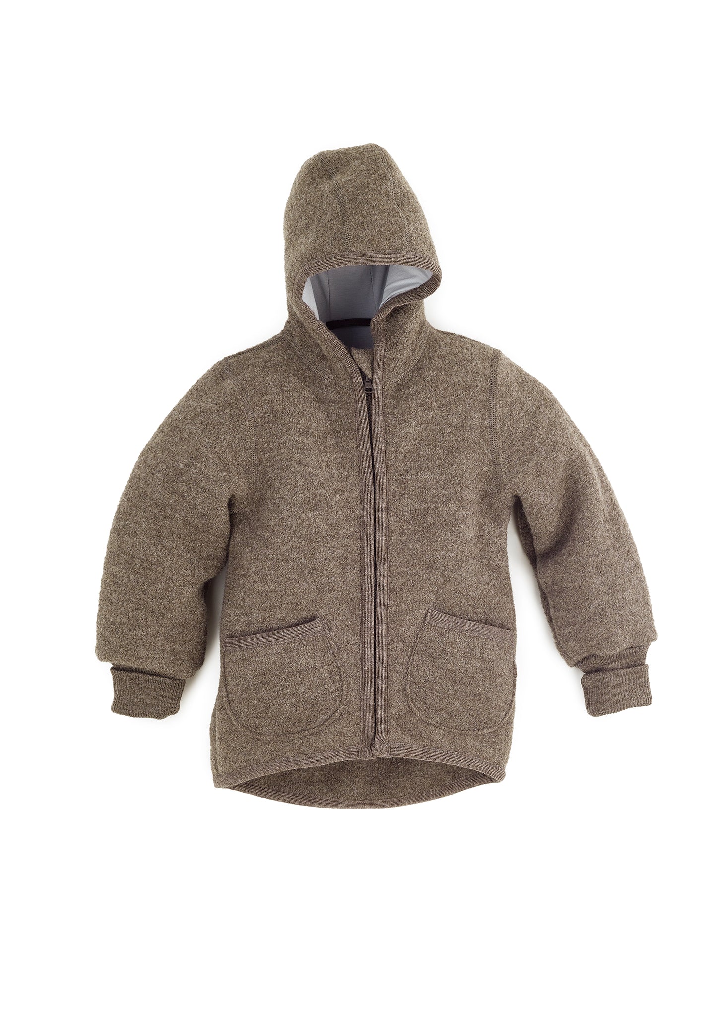 Halfen Walkjacke mit Reißverschluss und Einfassband