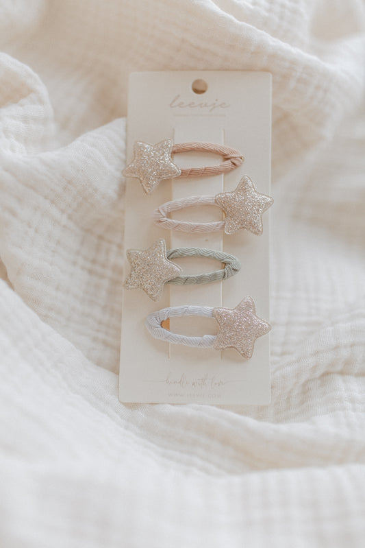 Leevje Haarspangen Christmas Stars