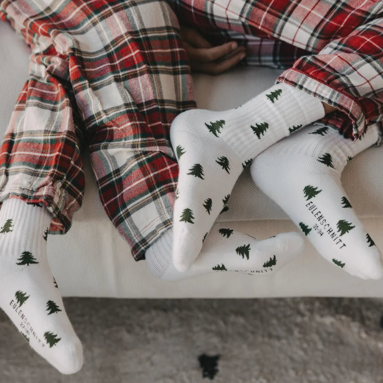 Eulenschnitt Socken Tannen