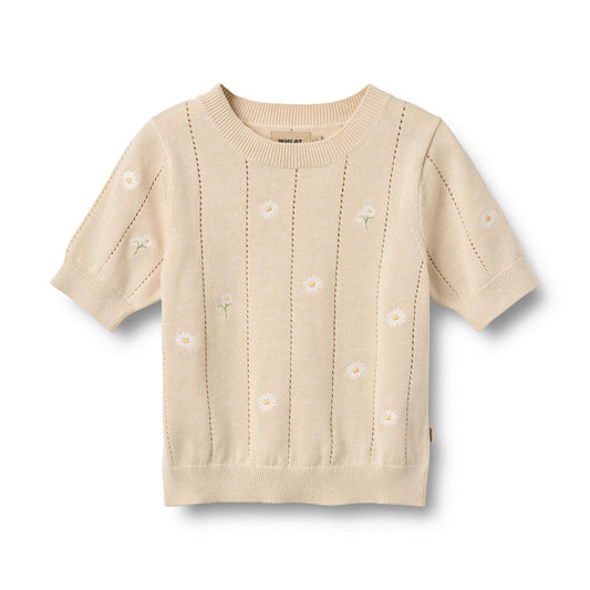 Wheat Strickoberteil Malvina