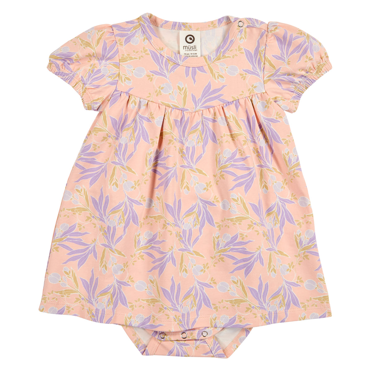 Müsli Bodykleid Kurzarm