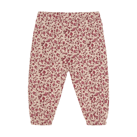En Fant Hose mit Blumendruck