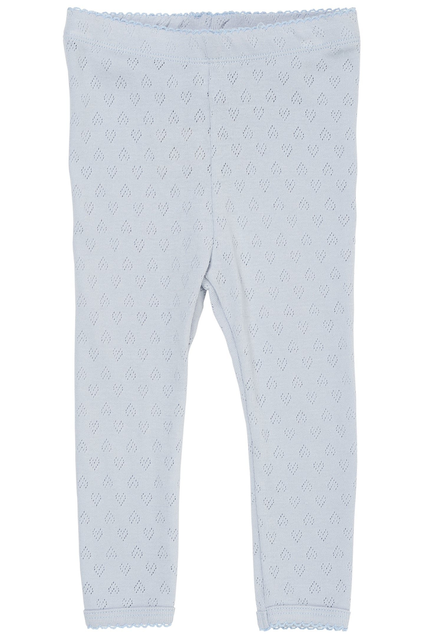 Copenhagen Colors Leggings mit Pointelle Herz Muster