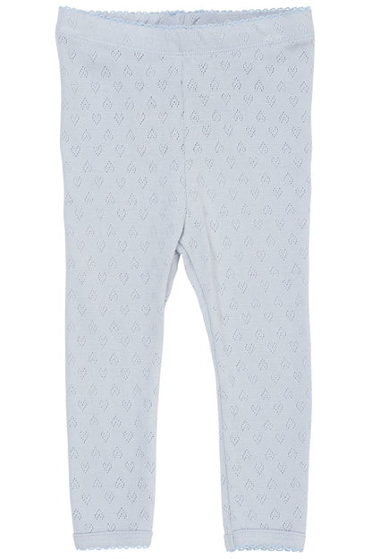 Copenhagen Colors Leggings mit Pointelle Herz Muster