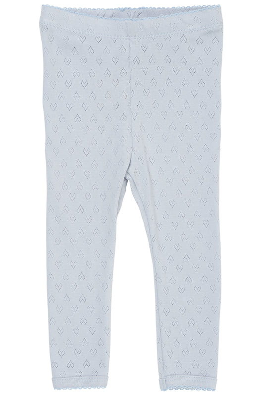 Copenhagen Colors Leggings mit Pointelle Herz Muster