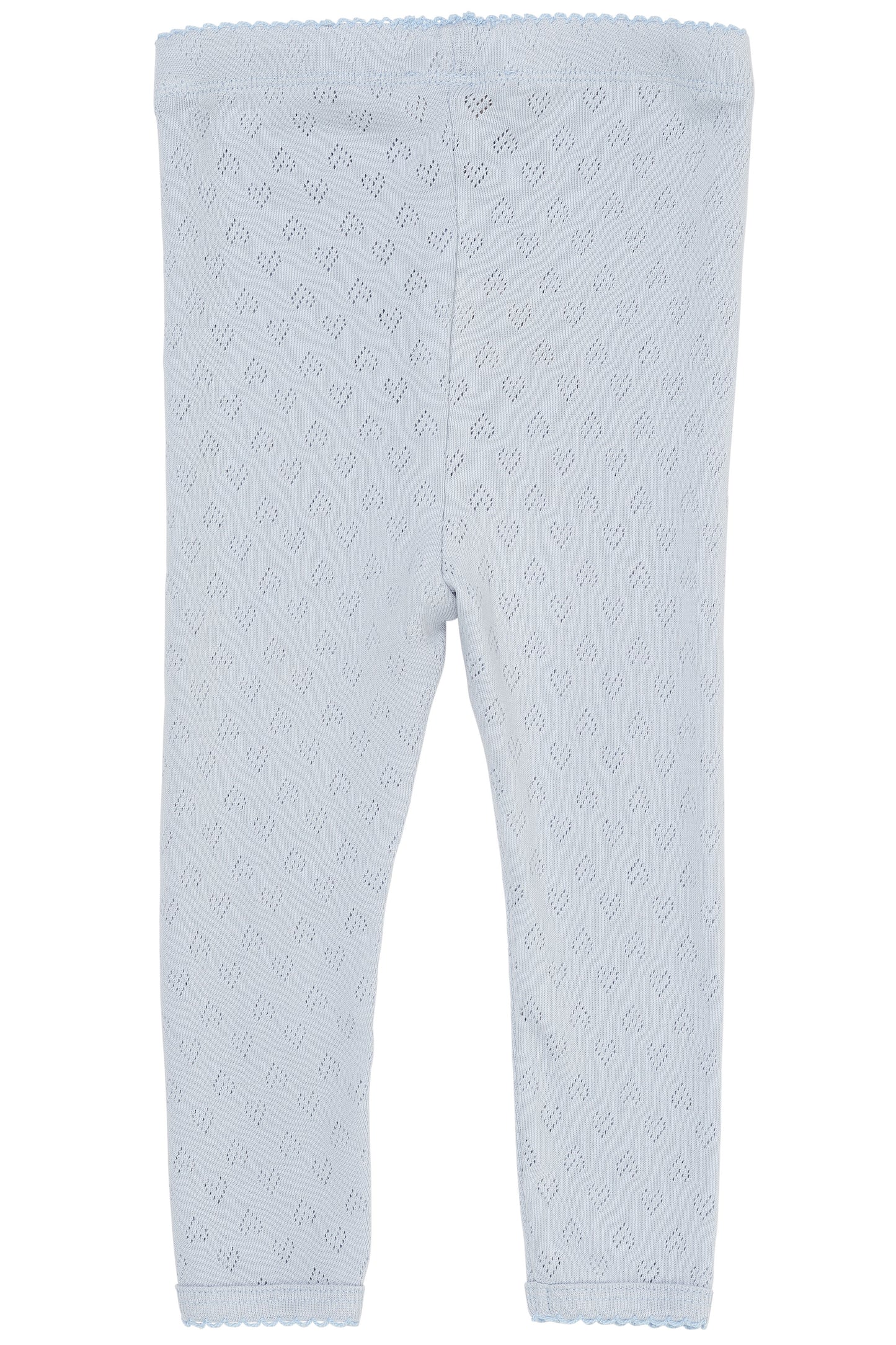 Copenhagen Colors Leggings mit Pointelle Herz Muster