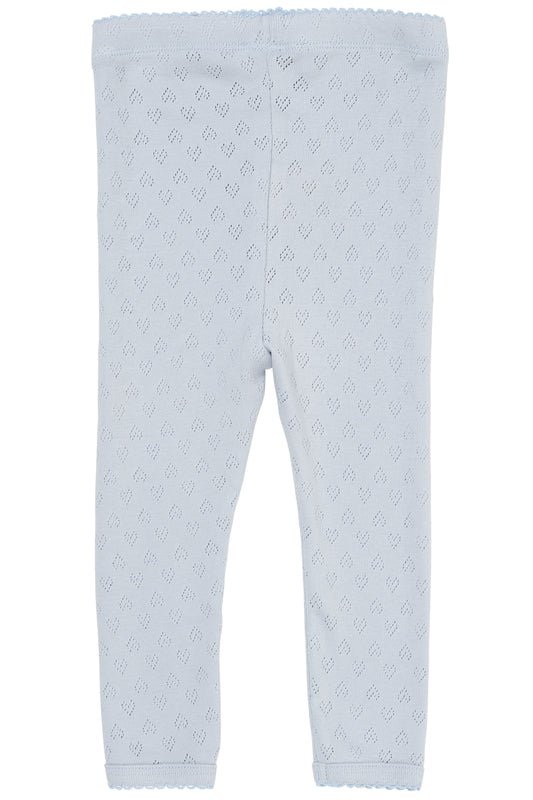 Copenhagen Colors Leggings mit Pointelle Herz Muster