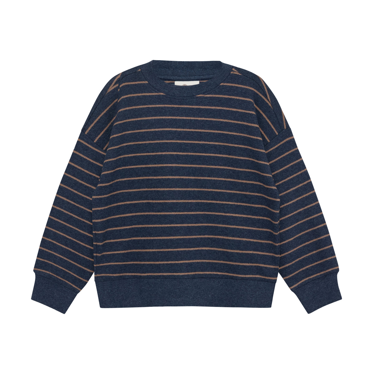 En Fant gestreiftes Sweatshirt