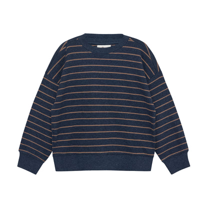 En Fant gestreiftes Sweatshirt
