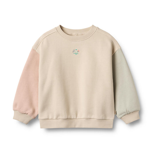 Wheat Sweatshirt Embroidery Elliot