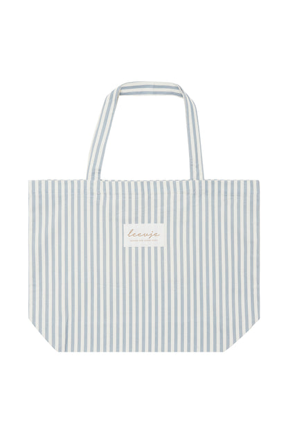 Leevje Stoffbeutel "Blue Stripes"
